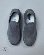 Classic Dark Grey Casual Shoes for Men - Premium