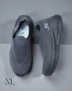 Classic Dark Grey Casual Shoes for Men - Premium