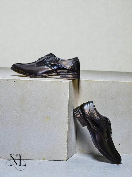 Classic Black Formal Shoes for Men - Premium Leather Oxfords