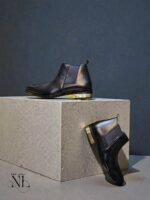 Chelsea Black Shoes for Men - Premium Leather Chelsea Boots