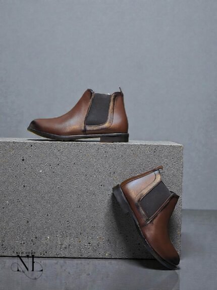 Stylish Chelsea Deep Brown Shoes for Men - Best Chelsea Boots