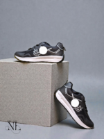 Classic Casual Jet Black Shoes for Men - Everyday Footwear