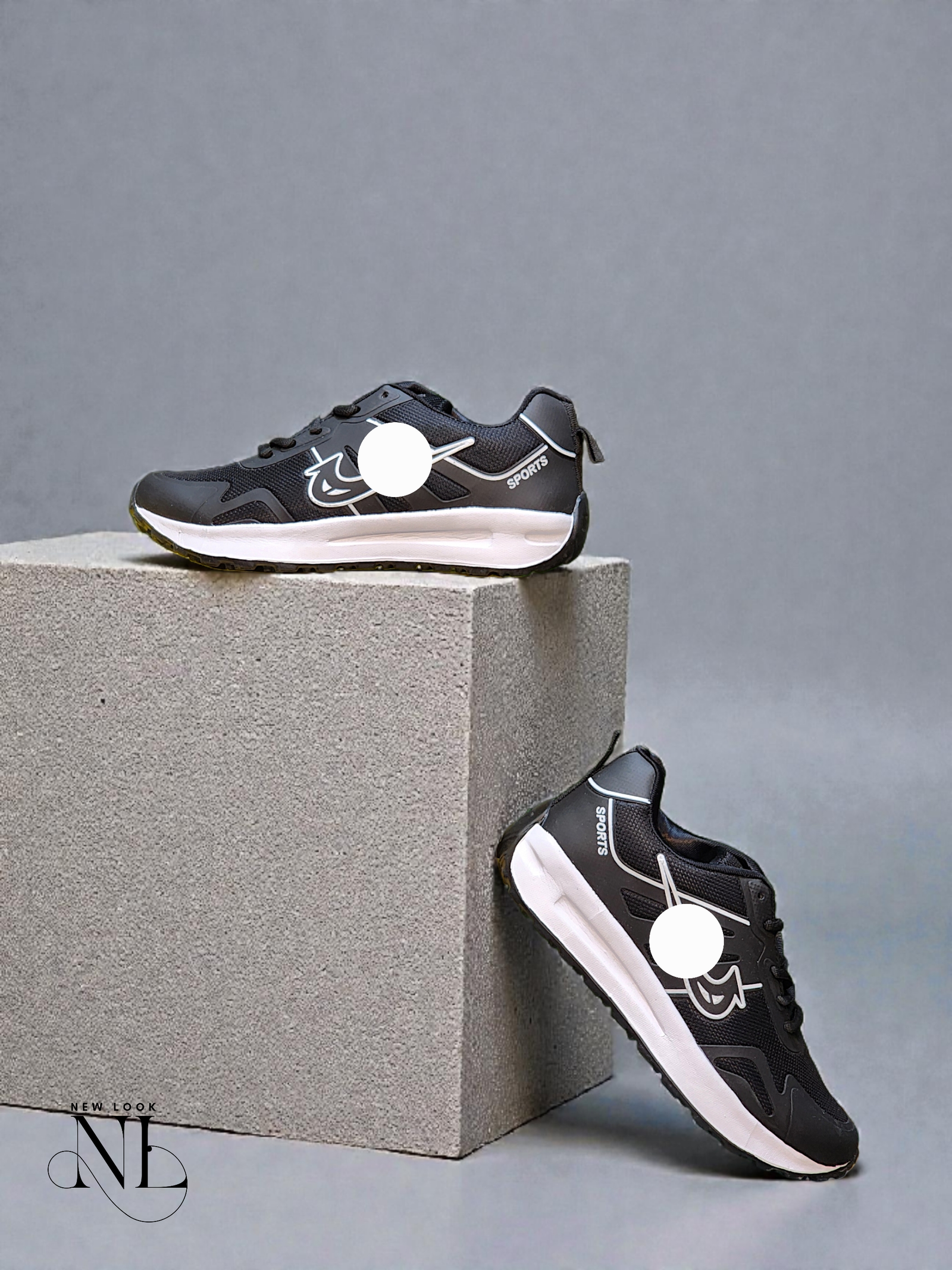 Classic Casual Jet Black Shoes for Men - Everyday Footwear Classic Casual Jet Black Shoes for Men - Everyday Footwear