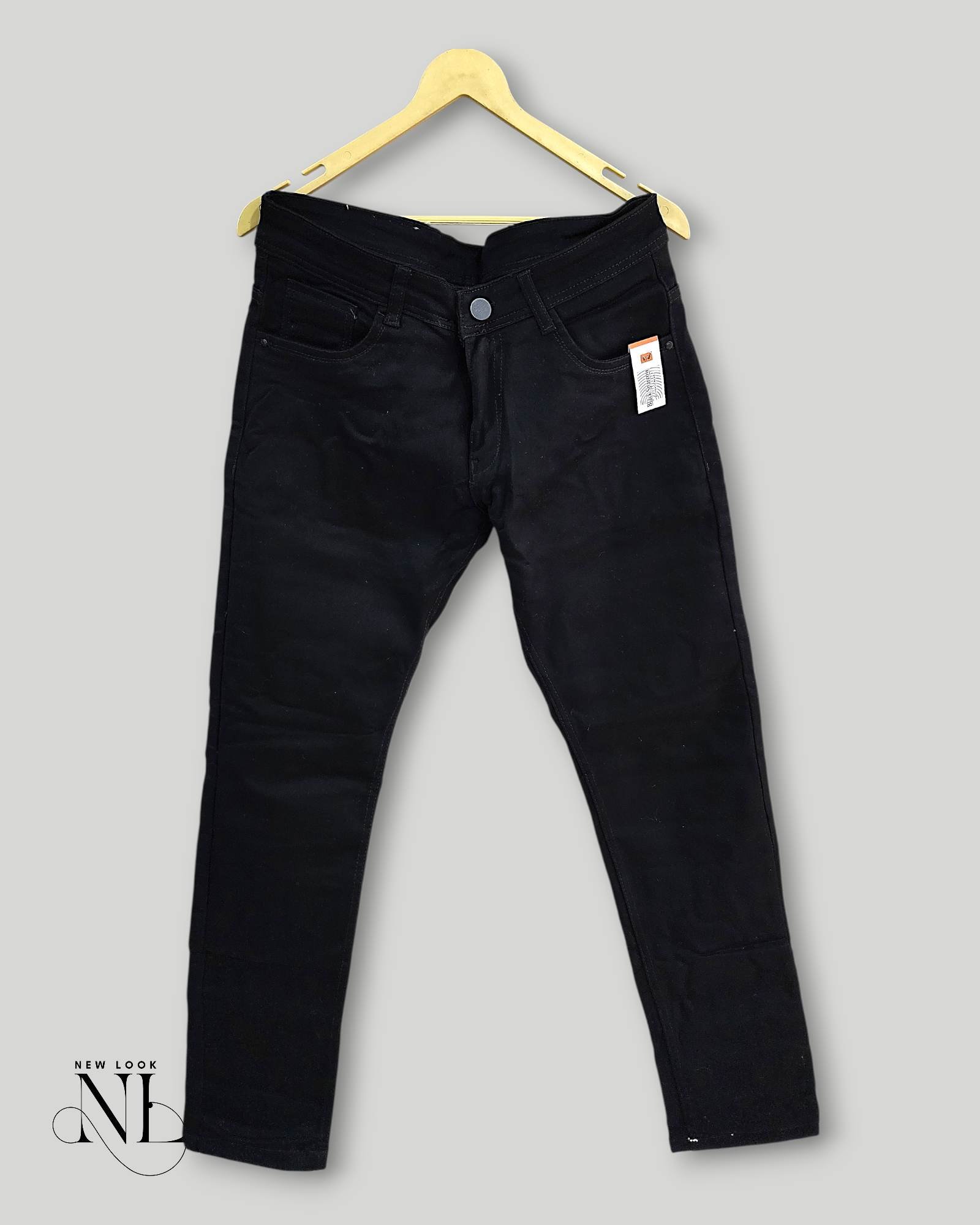 Premium Black Basic Denim Jeans for Men & Best Style Premium Black Basic Denim Jeans for Men & Best Style