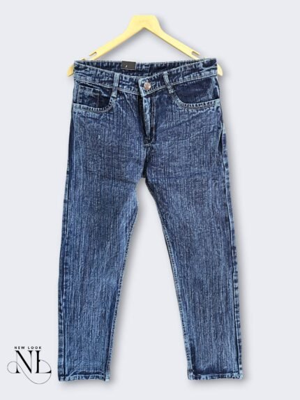 Denim Dark Blue Baggy Jeans for Men - Classic Street Style