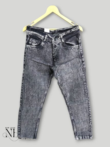 Classic Lite Grey Denim Baggy Jeans for Men - Street Style