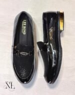 Buy Classic Jet Black Loafer Shoes for Men | Premium