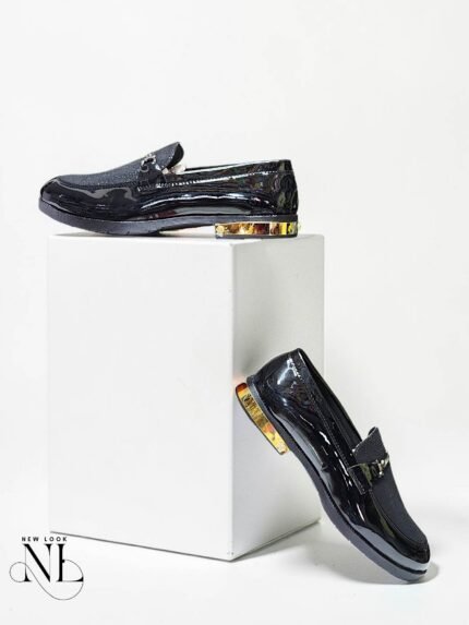 Buy Classic Jet Black Loafer Shoes for Men | Premium
