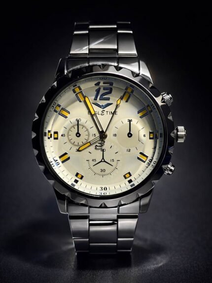 Best Stylish Lite Grey Trendy Watch for Men - Timepiece