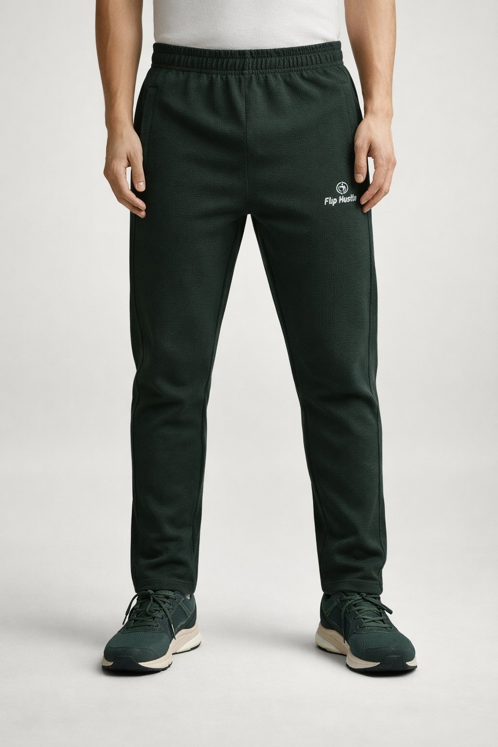 Buy Stylish Dark Green Lycra Track Pant & Stretchable Buy Stylish Dark Green Lycra Track Pant & Stretchable