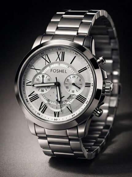 Classic Steel Grey Trendy Watch for Men - Stylish
