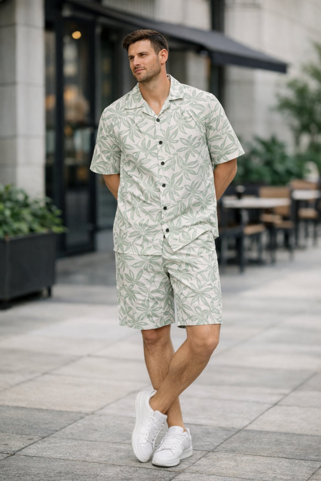 Buy Trendy Light Green Printed Cord Set & Matching Set Buy Trendy Light Green Printed Cord Set & Matching Set