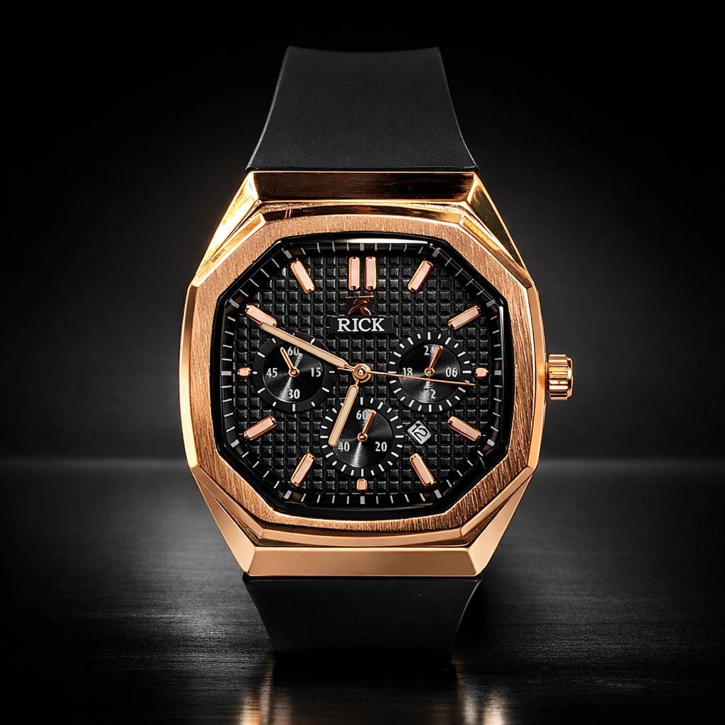 Best Premium Black Trendy Watch for Men - Fashion-Forward Best Premium Black Trendy Watch for Men - Fashion-Forward