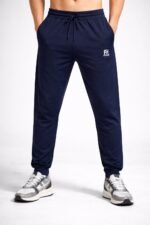 Buy Best Trendy Navy Blue Lycra Track Pant for Men