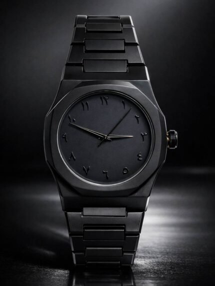 Classic Black Trendy Watch for Men - Fashion-Forward