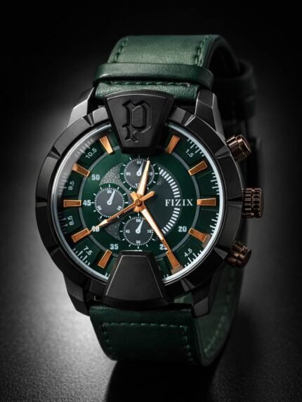 Best Trendy Green Watch for Men - Vintage-Inspired Timepiece