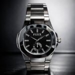 Best Classic Black Stainless Steel Watch for Men - Timepiece