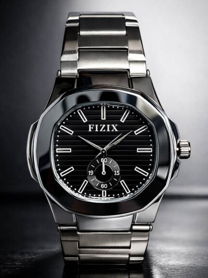 Best Classic Black Stainless Steel Watch for Men - Timepiece