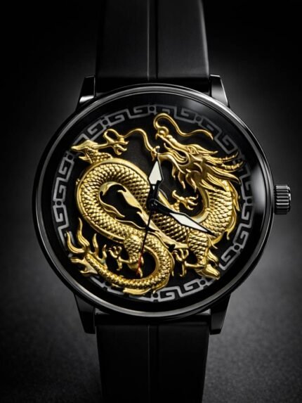 Best Trendy Black Trendy Watch for Men - Fashion-Forward