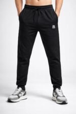 Buy Trendy Black Lycra Track Pant for Men & Stretchable