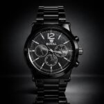 Classic Black Stainless Watch for Men - Dress Timepiece
