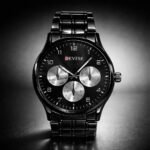 Formal Stainless Black Watch for Men - Timepiece