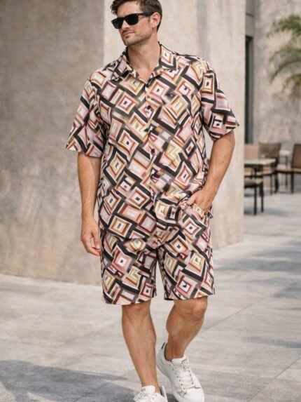 Best Stylish Print Cord Set for Men Online Trendy Designs