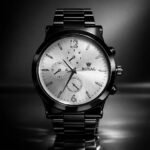 Casual Black Stainless Watch for Men - Dress Premium