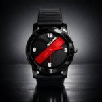 Trendy Official Black Stylish Watch for Men - Fashion Timepiece