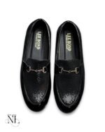 Premium Black Loafer Shoes for Men & Luxury Leather