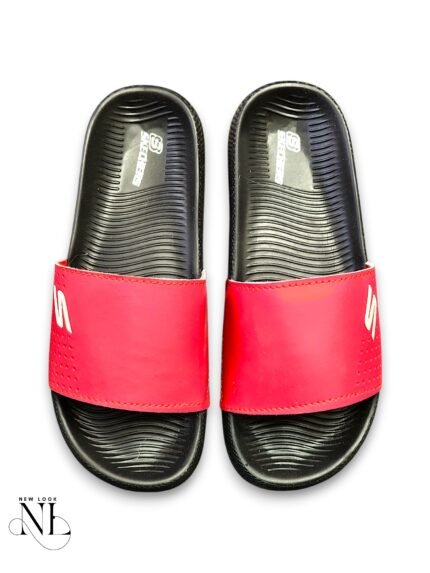 Stylish Best Red Black Slides for Men & Black Sliders