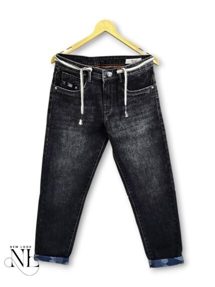 Stylish Dark Grey Basic Denim Jeans for Men & Premium