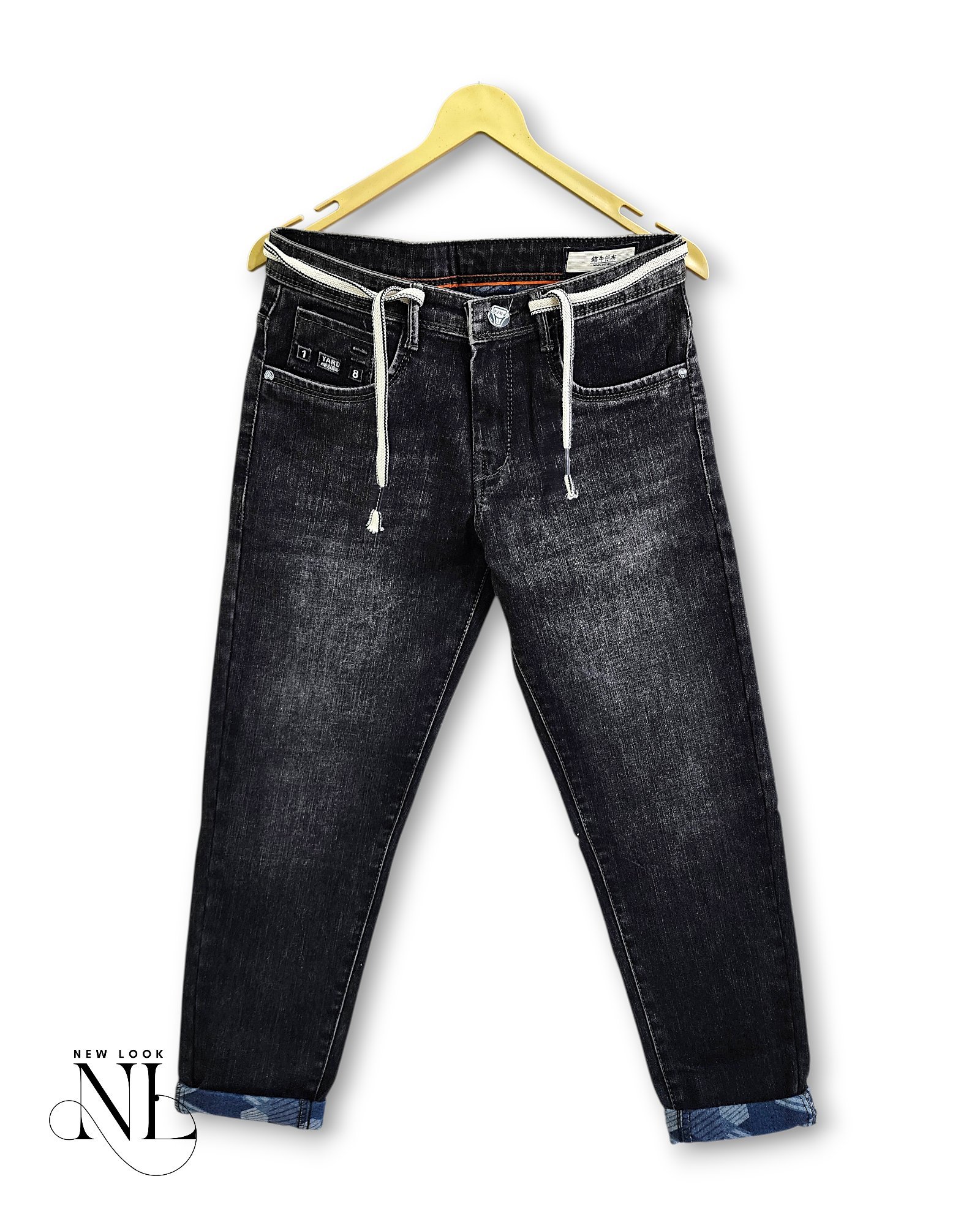 Stylish Dark Grey Basic Denim Jeans for Men & Premium Stylish Dark Grey Basic Denim Jeans for Men & Premium