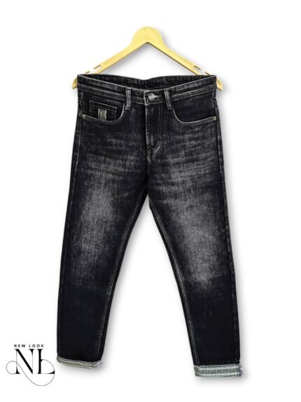 Best Premium Deep Grey Basic Denim Jeans for Men