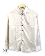 Solid Plain Cream Full Shirt for Men & Premium Quality