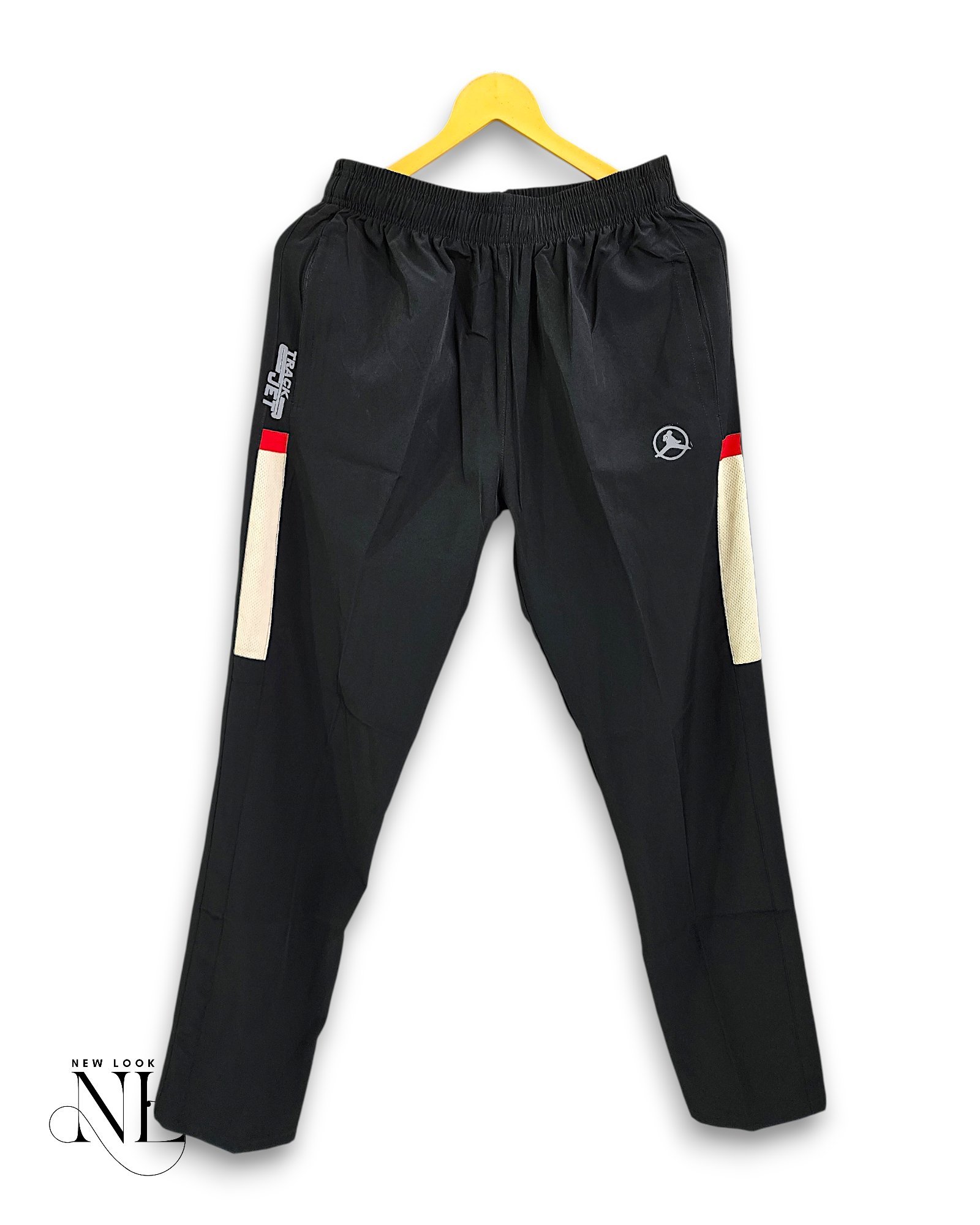 Premium Black Parachute Baggy Trackpant for Men Premium Black Parachute Baggy Trackpant for Men