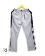 Grey Stripe Parachute Baggy Trackpant for Men
