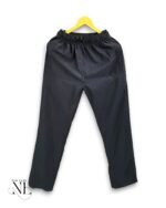 Trendy Deep Grey Parachute Baggy Trackpant for Men