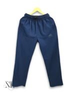 Trendy Royal Blue Parachute Baggy Trackpant for Men