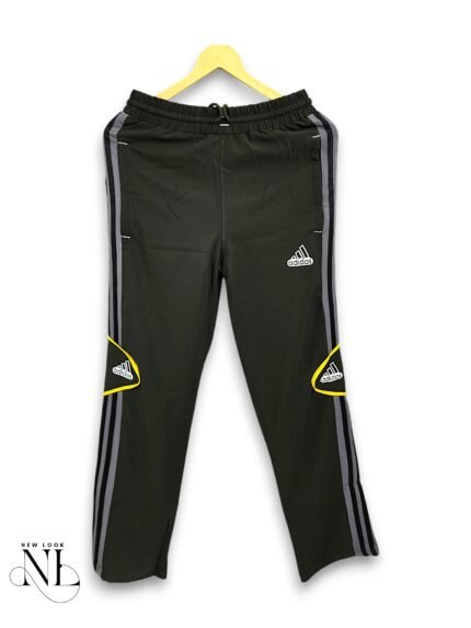 Best Dark Green Parachute Baggy Trackpant for Men