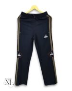 Classic Black Parachute Baggy Trackpant for Men
