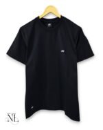 Classic Black Half T-Shirt for Men Premium Quality