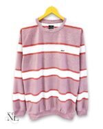 Trendy Pink Stripe Full T-Shirt for Men & Premium