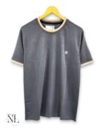 Plain Dark Grey Half T-Shirt for Men & Premium Quality