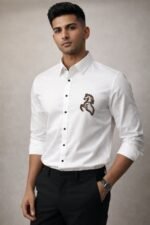 Solid Best White Plain Full Shirt for Men & Premium
