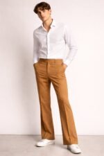 Buy Best Classic Boot Cut Mustard Pants for Men