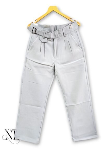 Premium Light Grey Korean Pant for Men & Premium
