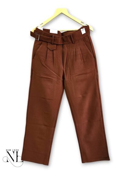 Trendy Dark Brown Korean Pant for Men & Premium