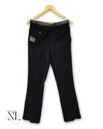 Trendy Black Boot Cut Pants for Men & Premium