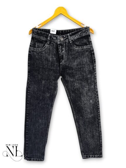 Trendy Dark Grey Baggy Jeans for Men & Premium